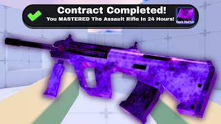I Mastered The ASSAULT RIFLE In 24 Hours! | Roblox Rivals