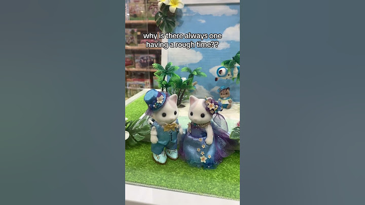 Sylvanian family drama? #sylvanianfamilies #sylvanianfamily #calicocritters #calicocritterstoys