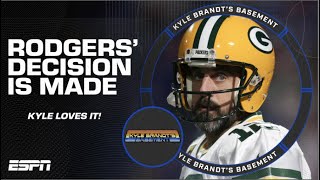 Can we get back to talking about Aaron Rodgers ON the field??? | Kyle Brandt’s Basement