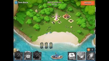 Boom Beach Level Guide - Tora Bora