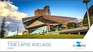 Time Lapse -  Adelaide Convention Center - elZinc Rainbow Red