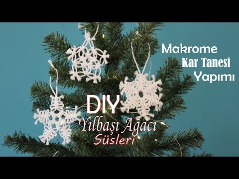 Video: Bir Noel Ağacı Için Kar Tanesi Dekorasyonu Nasıl Yapılır