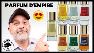 Top 7 PARFUM D'EMPIRE FRAGRANCES | New VETIVER BOURBON | Favorite Parfum D'Empire Perfumes