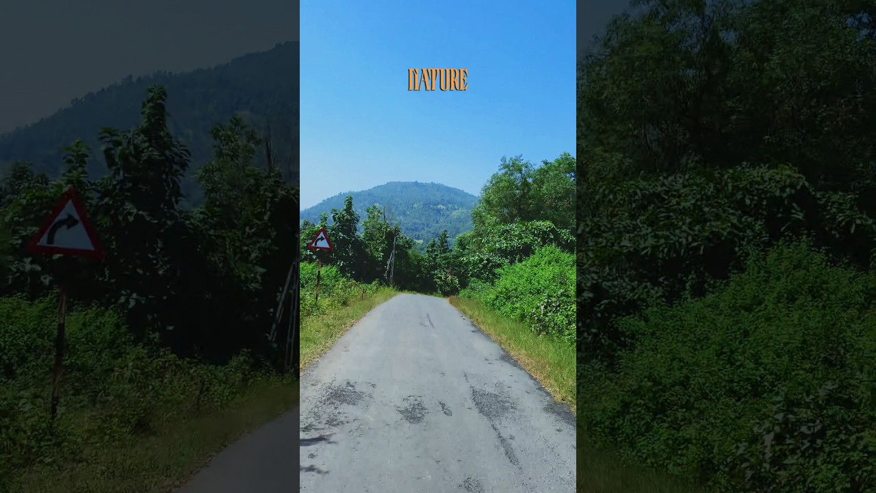 Village Nature Bike Ride 🚴‍♂️ | Peaceful Rural Roads & Green Views 🌿 