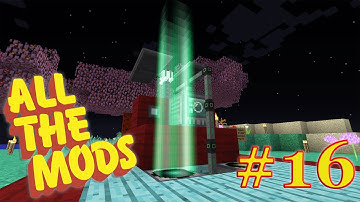 Minecraft : All The Mods 1.10.2 : #16 - RFTools Matter Transporter  #SaveMrRed