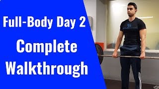 Day 2 Filmed | 3-Day Full-Body Routine