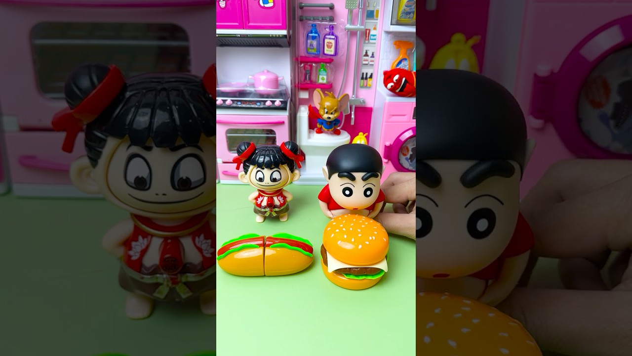 Satisfying Unboxing with Shin Chan and Nezha Toy Fun ASMR#shinchan #nezha