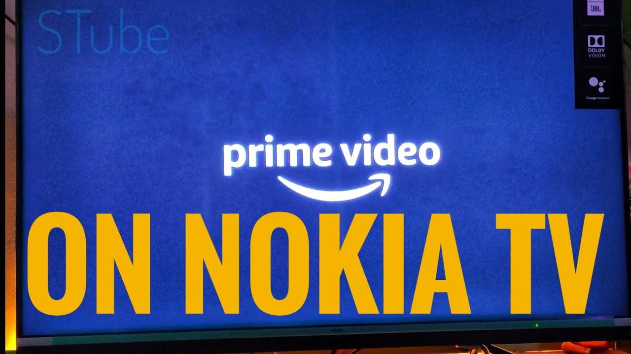 AMAZON PRIME on NOKIA TV 