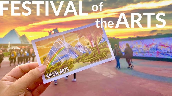 The Interactive Paint-by-Number Mural at EPCOT's Festival of the Arts is  Back! 