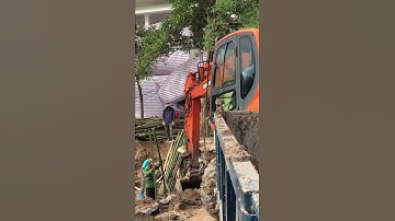 Máy xúc ép cọc chuyên nghiệp