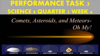 PERFORMANCE TASK 3 | Science 8 Quarter 2 Week 6
