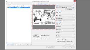How to use the free Canon imagePROGRAF Direct Print & Share software