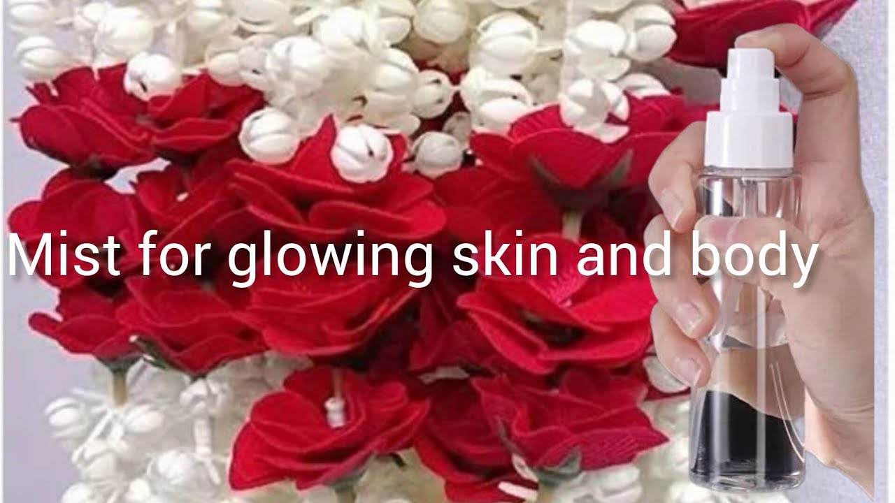 Mist for glowing skin and body also for wrinkles by remedies and hacks.