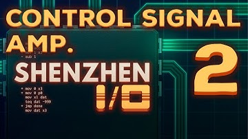 Solving Shenzhen I/O puzzles : #2 - Control signal amplifier