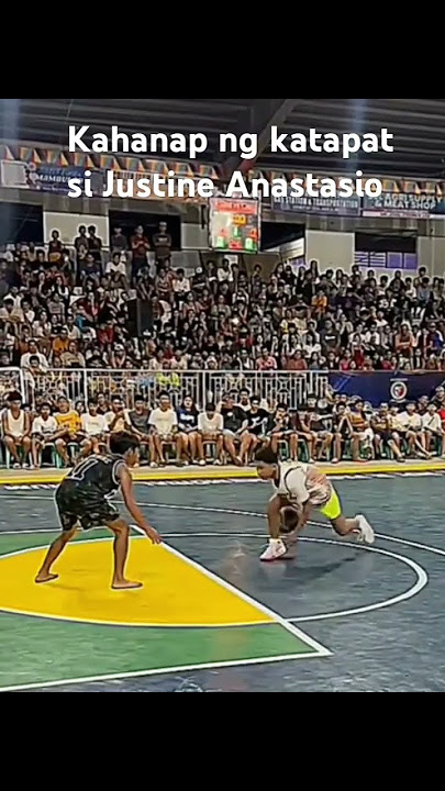 Ka tibay ng naka laro ni Justine hinawakan pa ulo ni Justine Anastasio vs Jerome Cantar #viral #tren