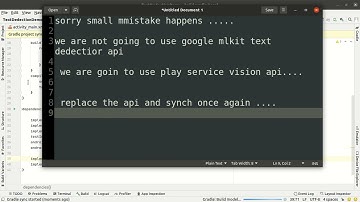 Text  Recognition from Camera Android Studio | play service vision | read text from image tutorial.
