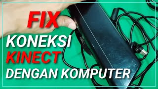 cara menghubungkan kinect ke komputer (adapter)#xbox