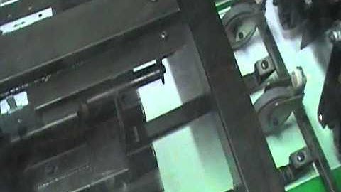 DUPLO 4000 COLLATOR BOOKLETMAKER TEST RUN VIDEO