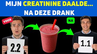 1 DAGELIJKS drankje om de NIEREN te zuiveren \u0026 CREATININE SNEL te verlagen
