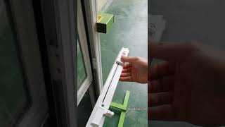 Aluminum single hung window with fly screen #aluminium#homedecor #windowfactory