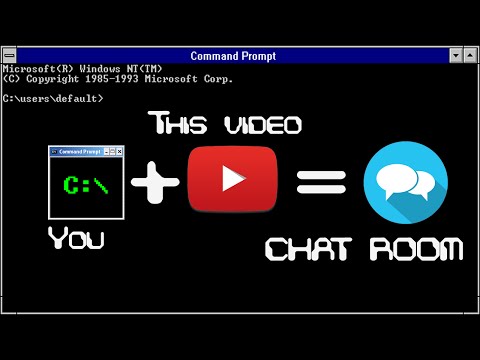 Batch - How to make a chatroom (Code in description)