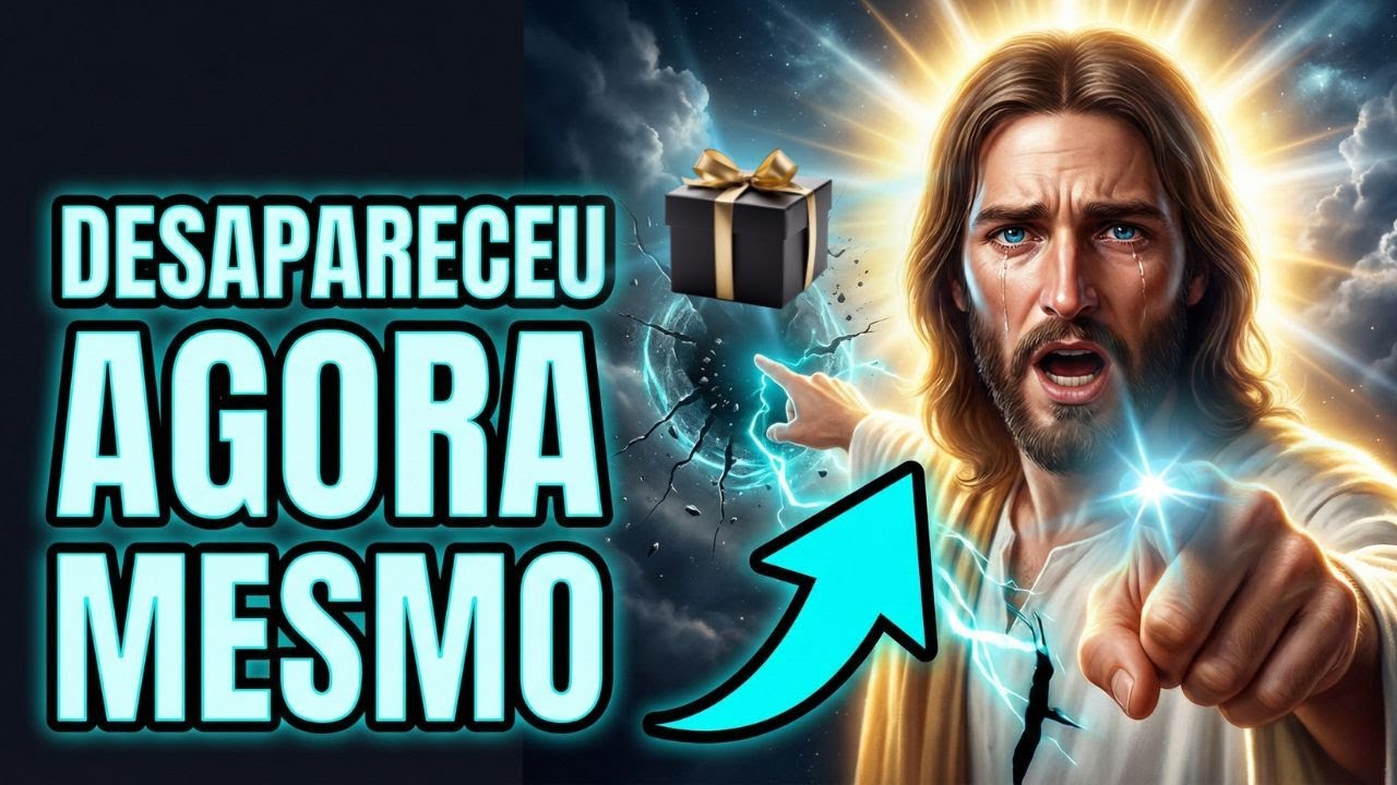📜 Jesus fez algo desaparecer sem explicação na sua vida