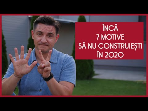 ÎNCĂ 7 MOTIVE SĂ NU CONSTRUIEȘTI ÎN 2020 - CASEBUNE.RO