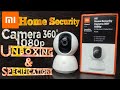 Mi home security camera 3601080p unboxing  specifications