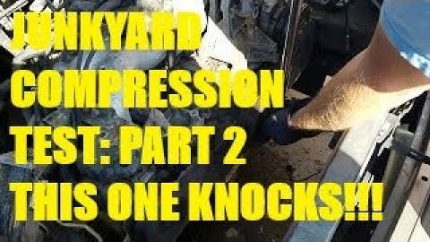 Part 2 Junkyard compression test: Identifying a knock!