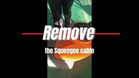 Replacement Squeegee cable for RT15 series Floor Scrubbers