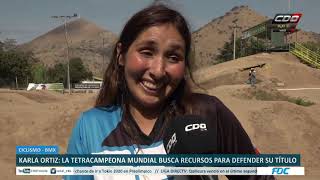 Karla Ortiz La Tetracampeona Mundial Del Bmx
