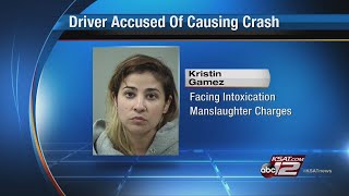 Video: Woman charged with intoxication manslaughter after fatal crash