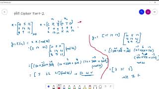 14 Hill Cipher Part 2