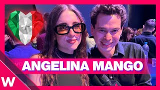 🇮🇹 Angelina Mango (Italy 2024) - "La noia" | Eurovision in Concert 2024 interview