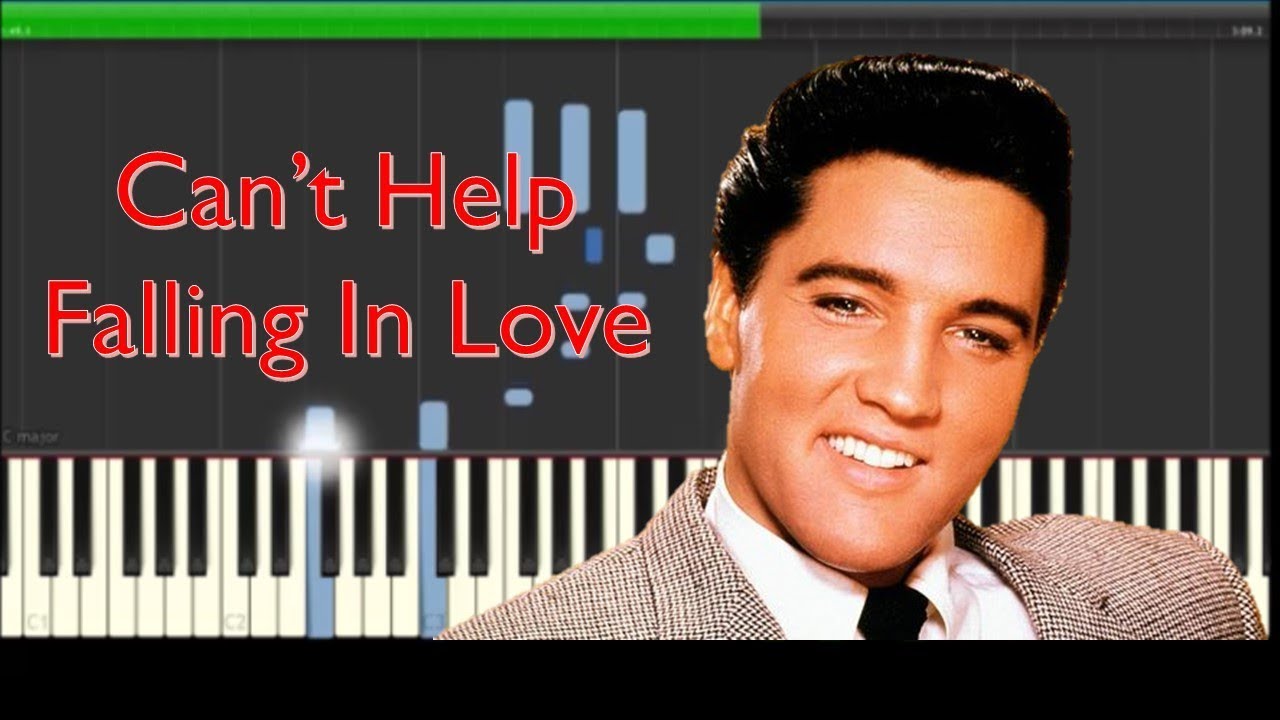 Elvis Presley Can't Help Falling In Love With You Piano Cover & Tutorial