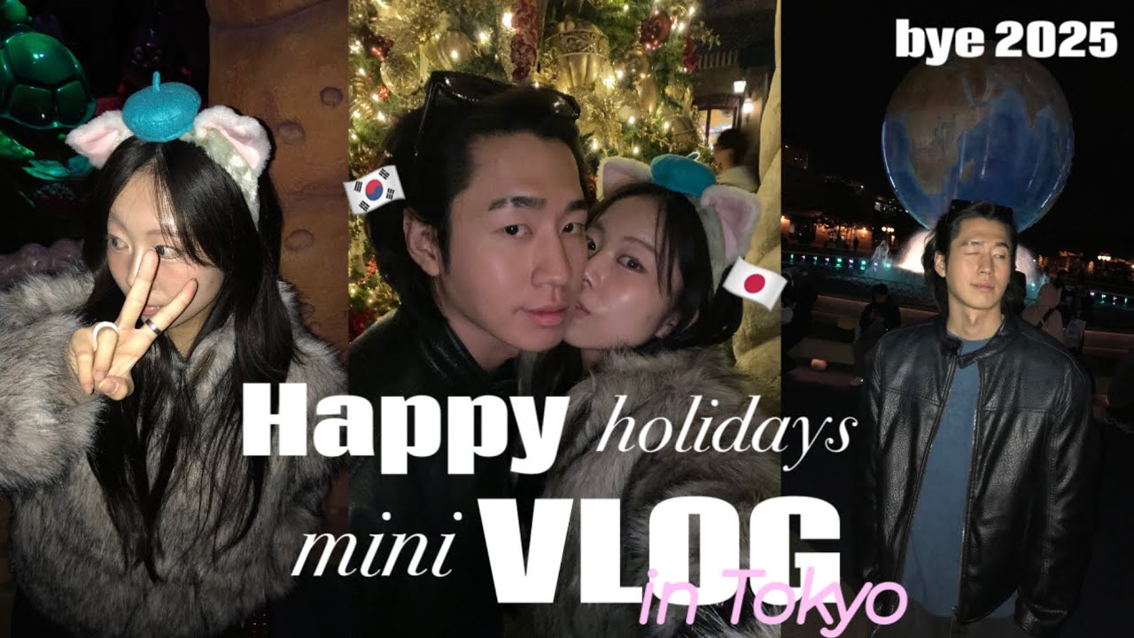 韓国人彼氏をディズニーシーに連れて行ったら幸せすぎた🐭💗良いお年を！！🫶🏼