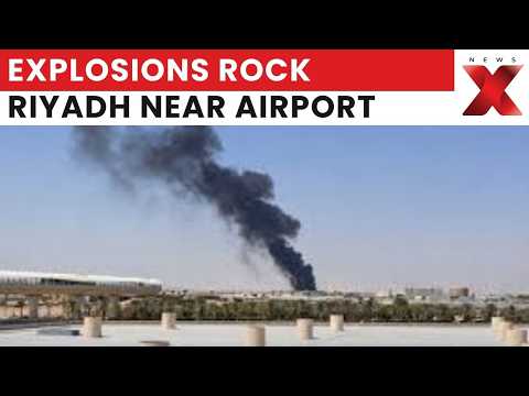 Riyadh Airport Fire: Saudi Arabia Issues Air Raid Alerts After Missile, Drone Attacks