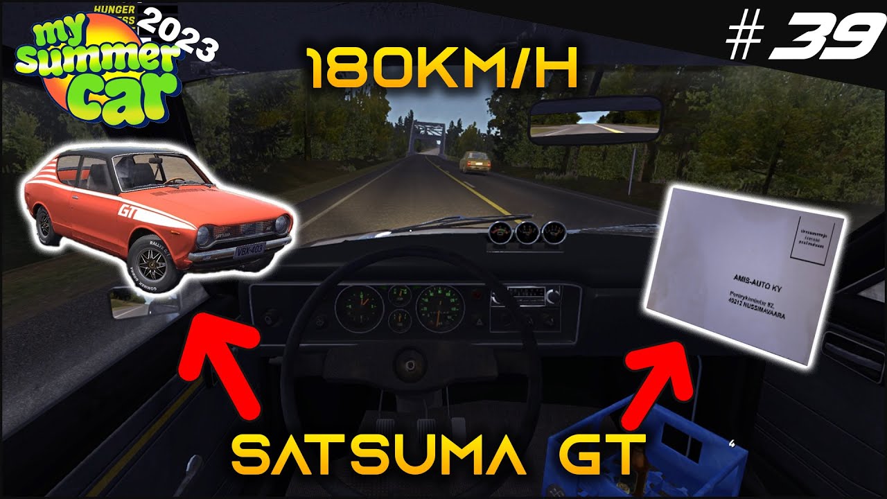 ENCOMENDEI AS PEÇAS DO SATSUMA GT a 180Km/h!!! | My Summer Car