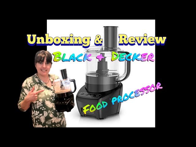 Black & Decker 8 Cup Food Processor