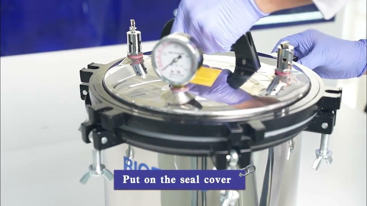 BKMP18I 24I Portable Autoclave Operation Procedure YouTube