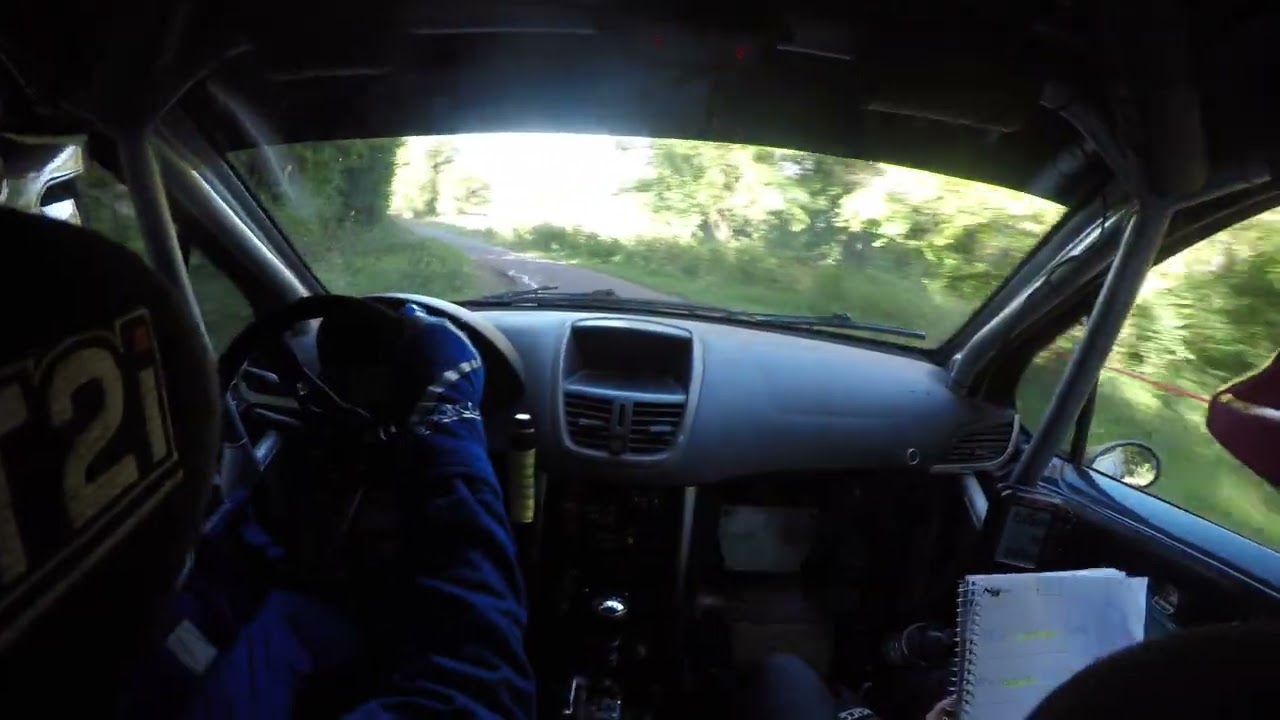 Camera embarquée ES4 207 r3t BONA/BOY Rallye des hautes côtes 2025 