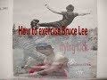 Bruce Lee flying kick practice