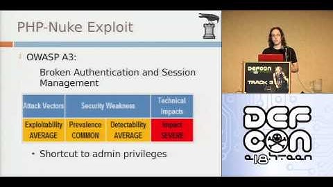 DEFCON 18: masSEXploitation 2/3