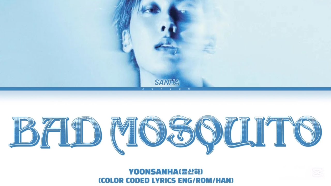 YOONSANHA(윤산하)-'Bad Mosquito'(COLOR CODED LYRICS ENG/ROM/HAN)