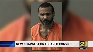 New charges for escaped convict