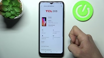 Cómo ver el IMEI y el número de serie en TCL 306