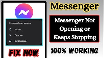 Fix Messenger Keeps Crashing on Android (2025) | Messenger Not Opening or Keeps Stopping
