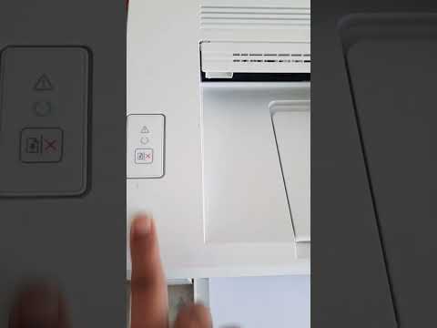 Long press 3 second for test print on HP laserjet Pro M102a #shorts #printer #trending #viral