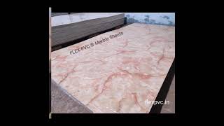 FLEX PVC Poly Marble Granite Veneer Stone Sheets