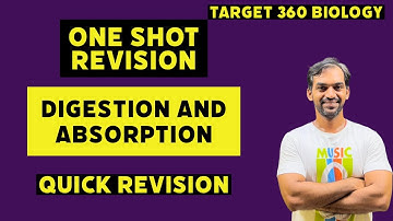 Digestion and Absorption One Shot Revision | Target 360 Biology